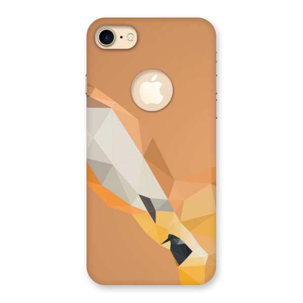 Cute Deer Back Case for iPhone 7 Logo Cut