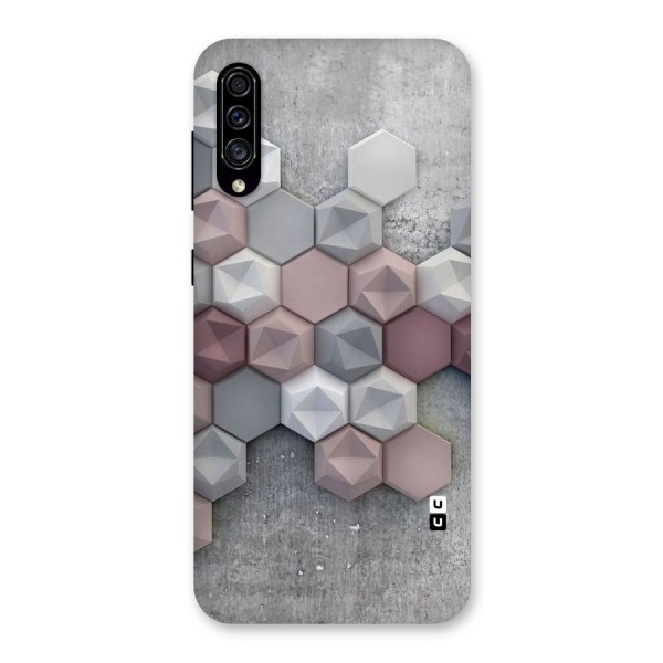 Cute Hexagonal Pattern Back Case for Galaxy A30s