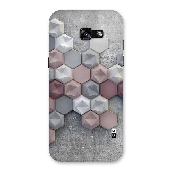 Cute Hexagonal Pattern Back Case for Galaxy A5 2017