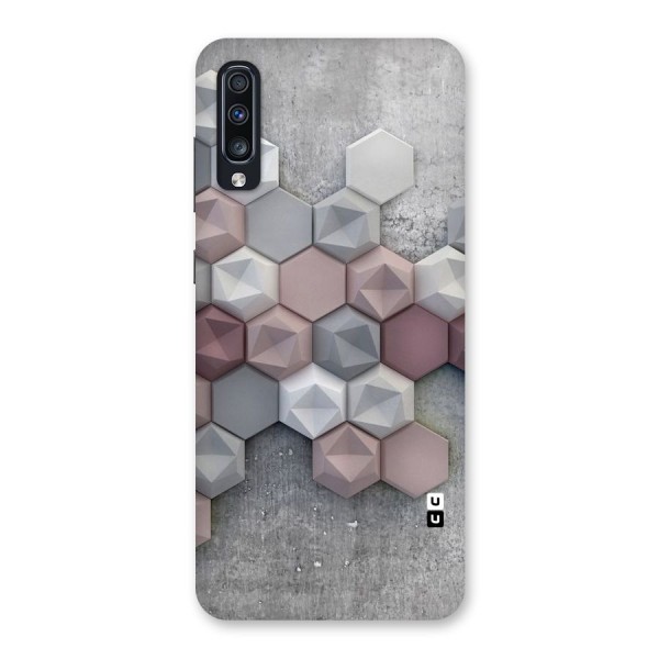 Cute Hexagonal Pattern Back Case for Galaxy A70
