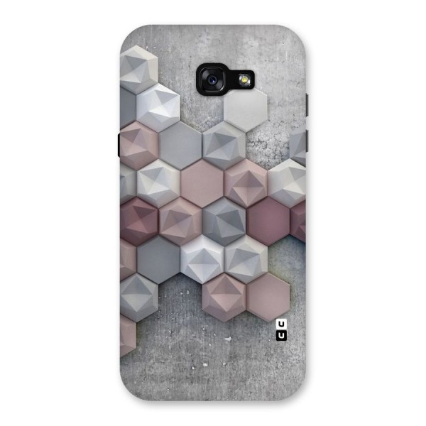 Cute Hexagonal Pattern Back Case for Galaxy A7 (2017)