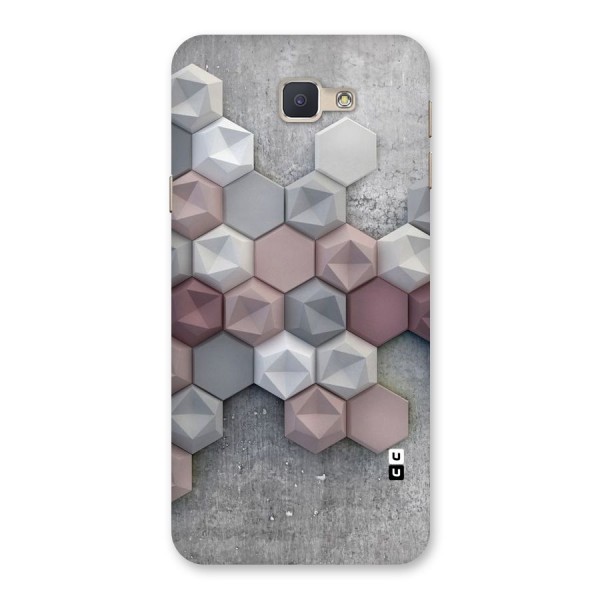 Cute Hexagonal Pattern Back Case for Galaxy J5 Prime