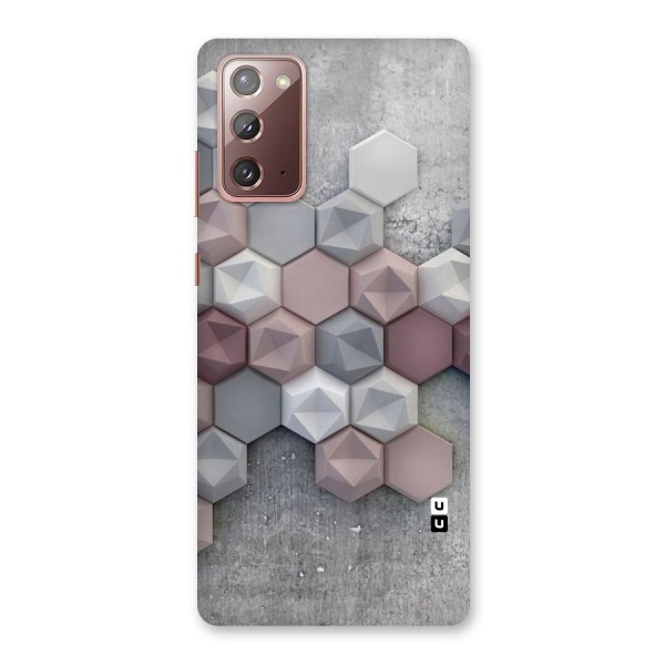 Cute Hexagonal Pattern Back Case for Galaxy Note 20
