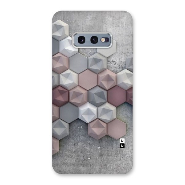 Cute Hexagonal Pattern Back Case for Galaxy S10e