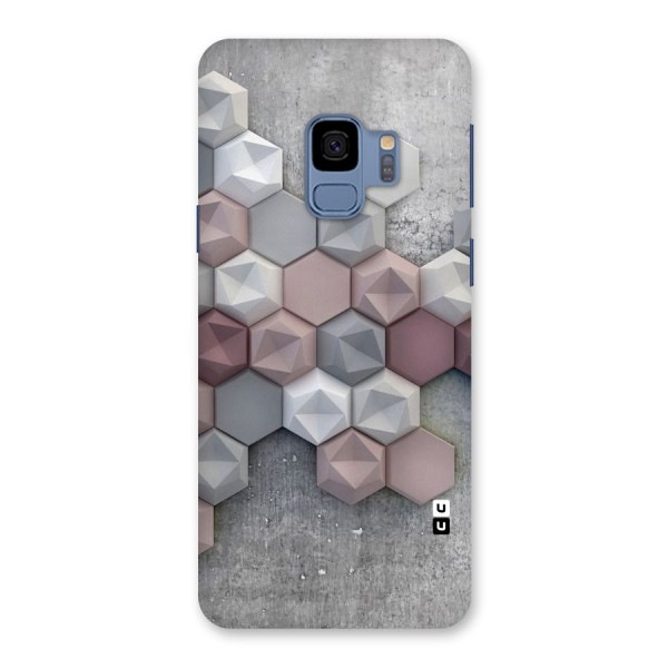 Cute Hexagonal Pattern Back Case for Galaxy S9