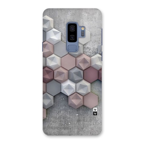 Cute Hexagonal Pattern Back Case for Galaxy S9 Plus