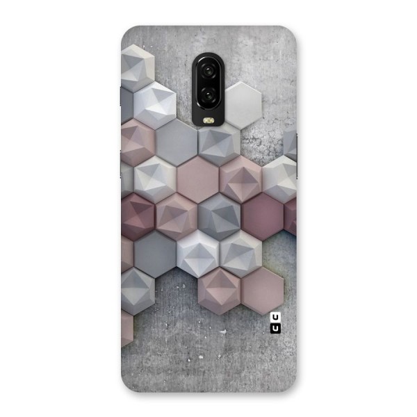 Cute Hexagonal Pattern Back Case for OnePlus 6T