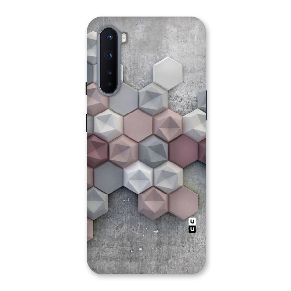 Cute Hexagonal Pattern Back Case for OnePlus Nord