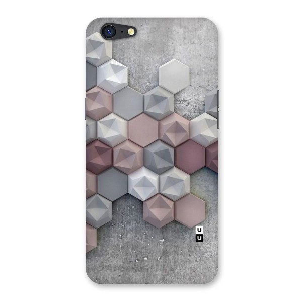 Cute Hexagonal Pattern Back Case for Oppo A71