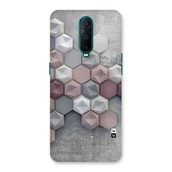 Cute Hexagonal Pattern Back Case for Oppo R17 Pro