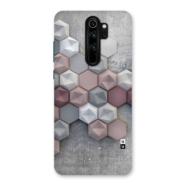 Cute Hexagonal Pattern Back Case for Redmi Note 8 Pro