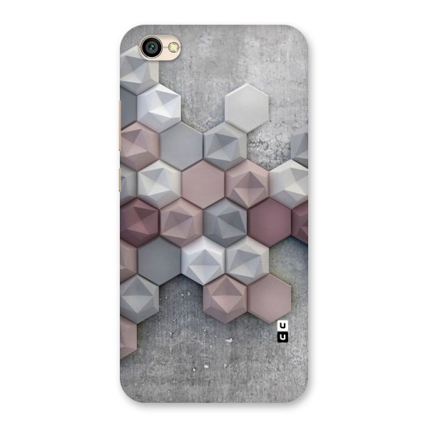 Cute Hexagonal Pattern Back Case for Redmi Y1 Lite