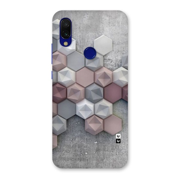 Cute Hexagonal Pattern Back Case for Redmi Y3