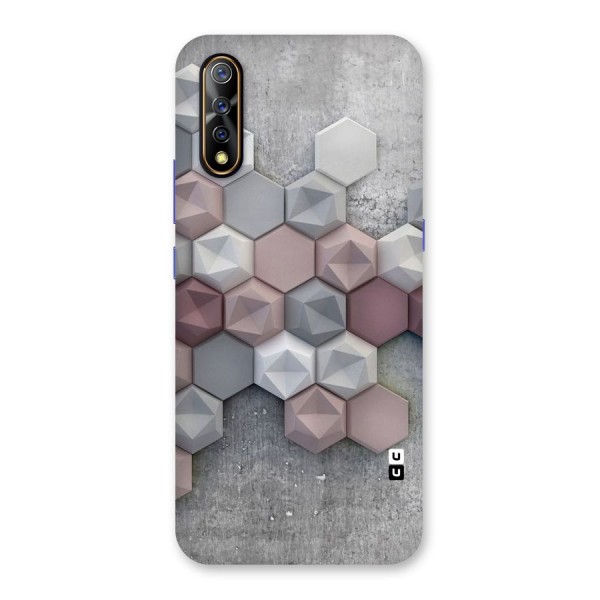 Cute Hexagonal Pattern Back Case for Vivo S1
