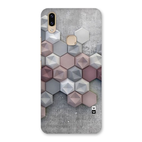 Cute Hexagonal Pattern Back Case for Vivo V9