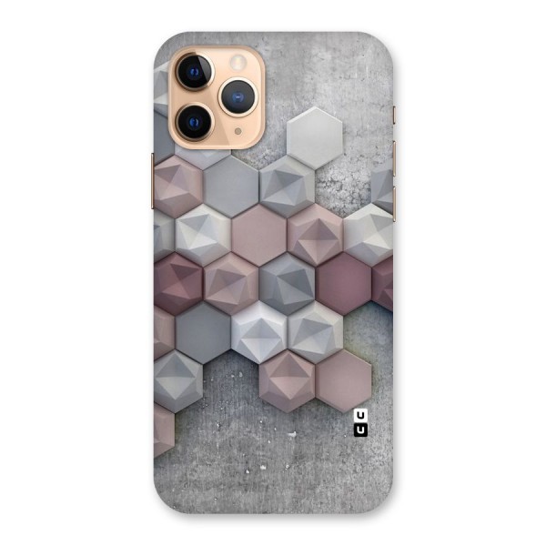 Cute Hexagonal Pattern Back Case for iPhone 11 Pro