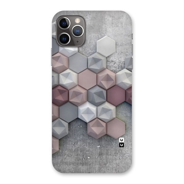 Cute Hexagonal Pattern Back Case for iPhone 11 Pro Max