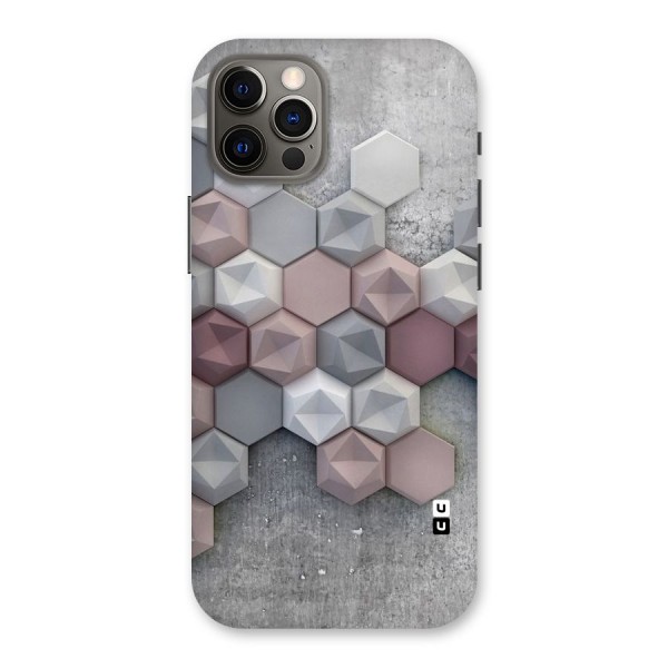 Cute Hexagonal Pattern Back Case for iPhone 12 Pro