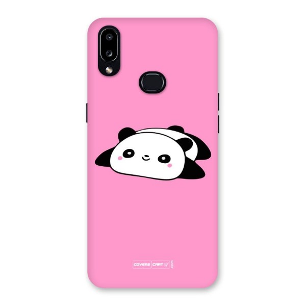 Cute Lazy Panda Back Case for Galaxy A10s