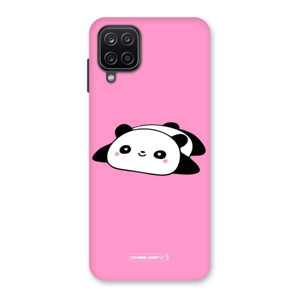 Cute Lazy Panda Back Case for Galaxy A12