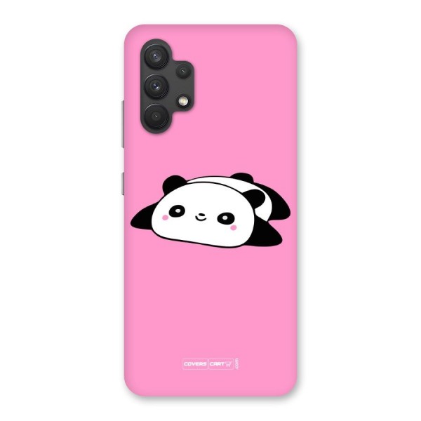 Cute Lazy Panda Back Case for Galaxy A32