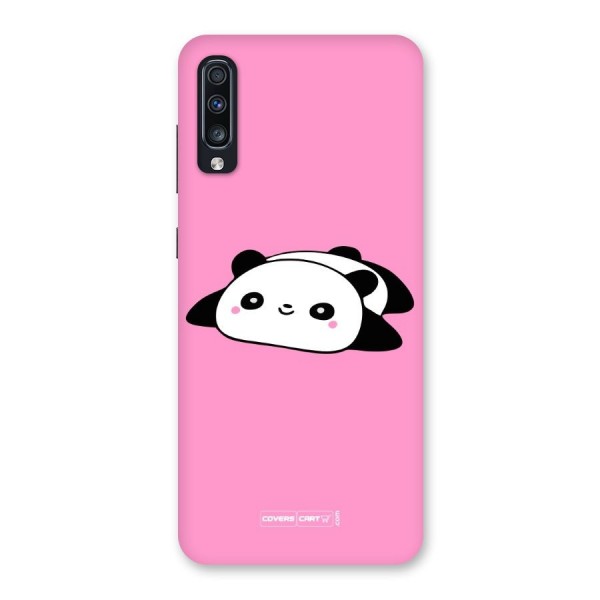 Cute Lazy Panda Back Case for Galaxy A70s