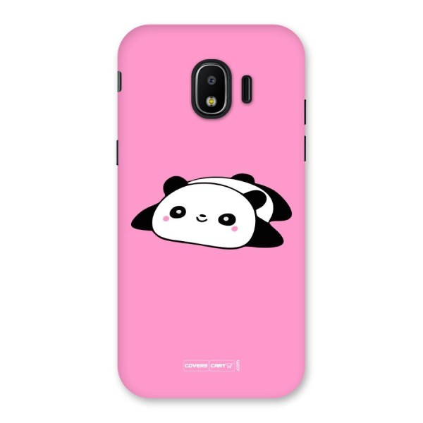 Cute Lazy Panda Back Case for Galaxy J2 Pro 2018