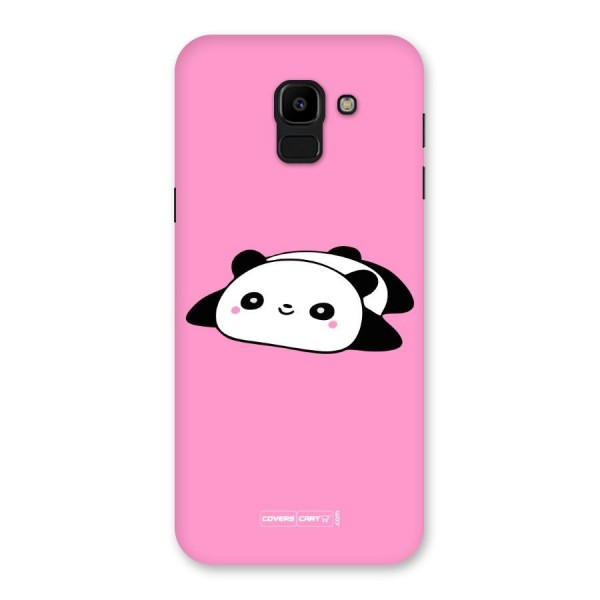 Cute Lazy Panda Back Case for Galaxy J6