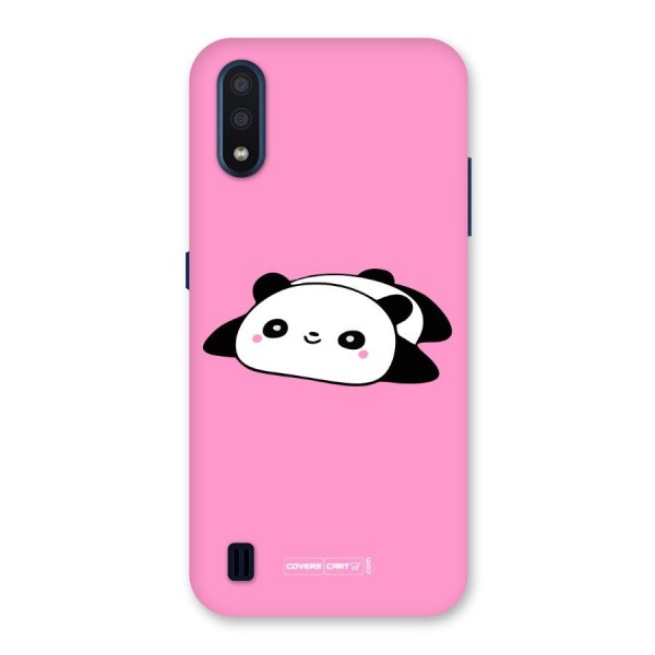 Cute Lazy Panda Back Case for Galaxy M01