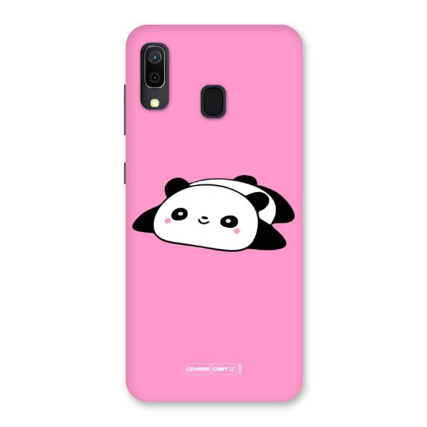 Cute Lazy Panda Back Case for Galaxy M10s