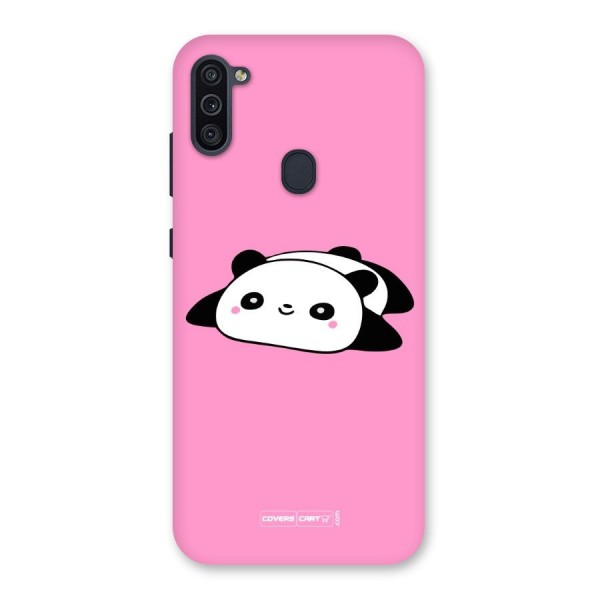 Cute Lazy Panda Back Case for Galaxy M11