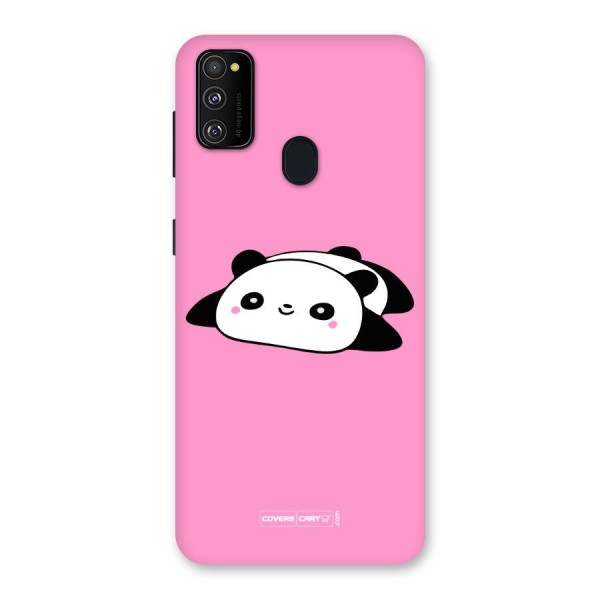 Cute Lazy Panda Back Case for Galaxy M21
