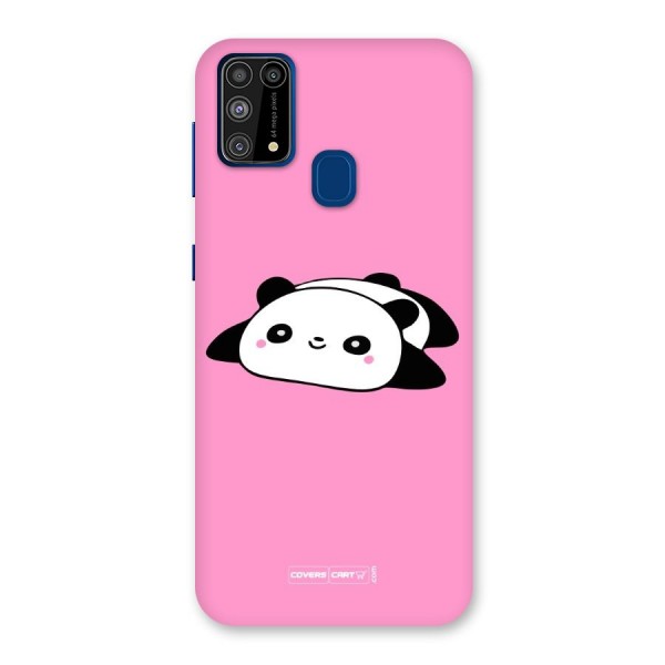 Cute Lazy Panda Back Case for Galaxy M31