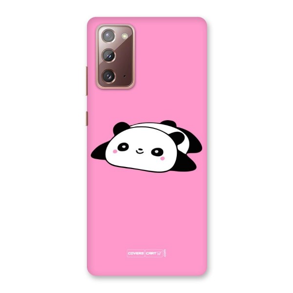 Cute Lazy Panda Back Case for Galaxy Note 20