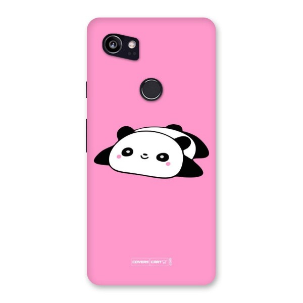 Cute Lazy Panda Back Case for Google Pixel 2 XL