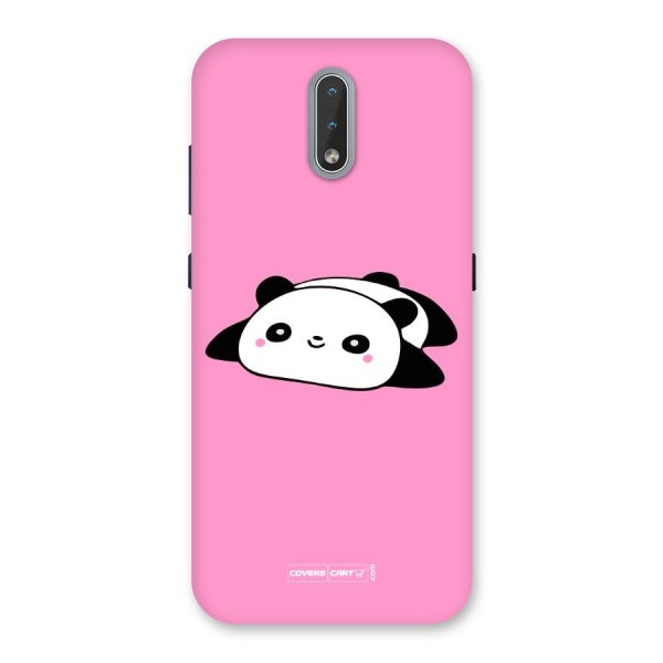Cute Lazy Panda Back Case for Nokia 2.3