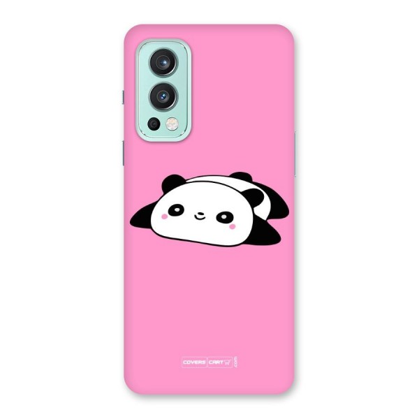 Cute Lazy Panda Back Case for OnePlus Nord 2 5G