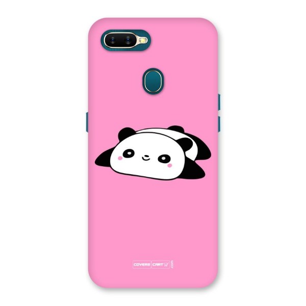 Cute Lazy Panda Back Case for Oppo A12