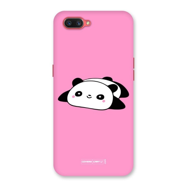 Cute Lazy Panda Back Case for Oppo A3s