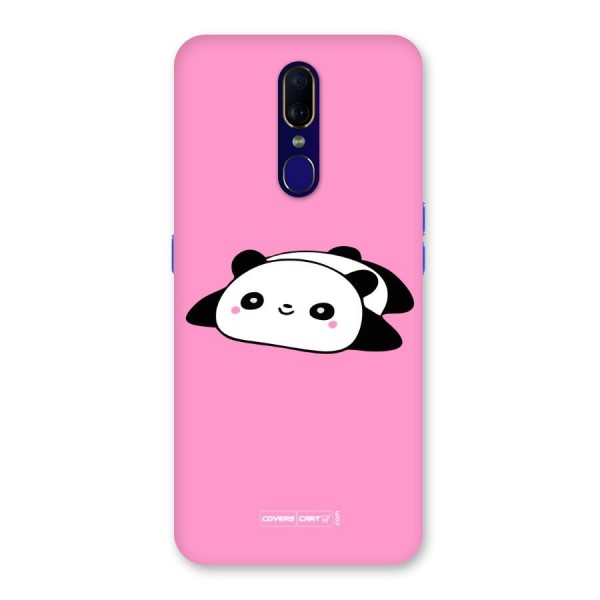 Cute Lazy Panda Back Case for Oppo A9