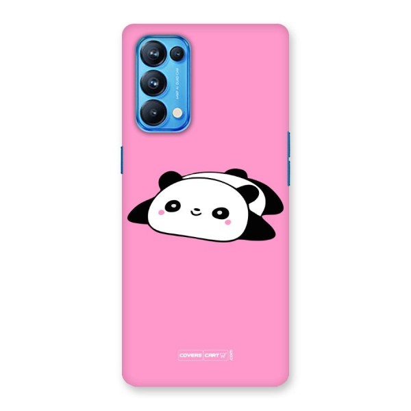 Cute Lazy Panda Back Case for Oppo Reno5 Pro 5G
