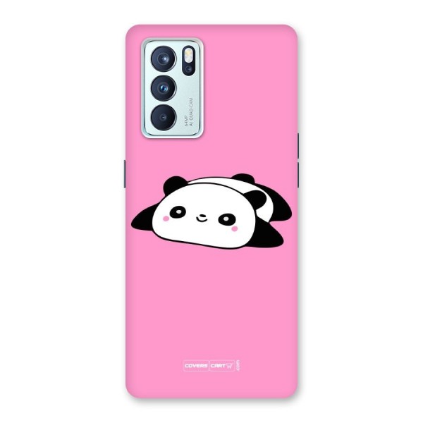 Cute Lazy Panda Back Case for Oppo Reno6 Pro 5G
