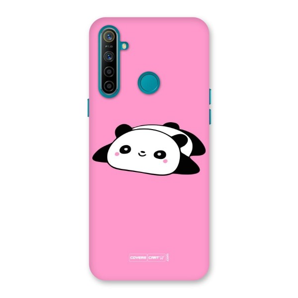 Cute Lazy Panda Back Case for Realme 5i