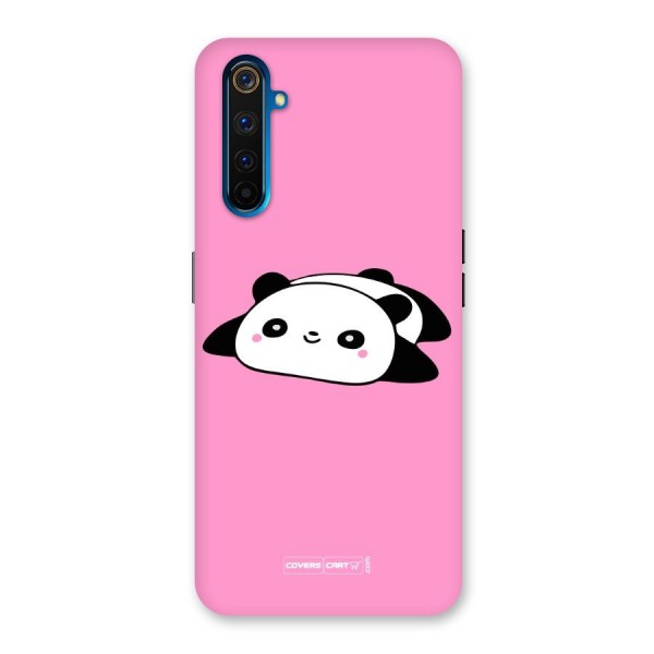 Cute Lazy Panda Back Case for Realme 6 Pro