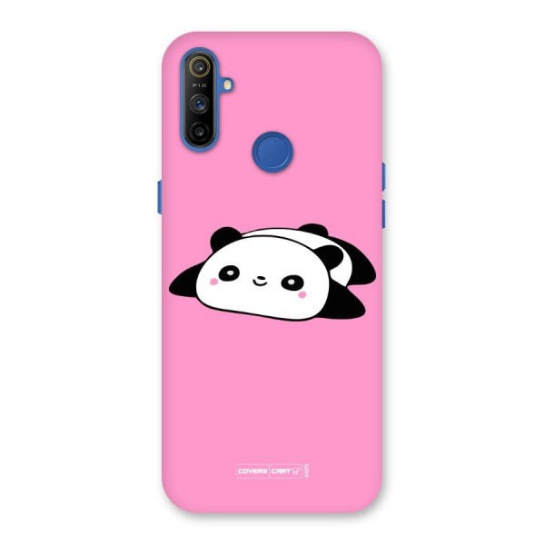Cute Lazy Panda Back Case for Realme Narzo 10A