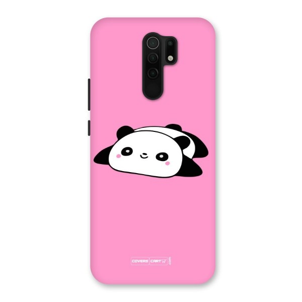 Cute Lazy Panda Back Case for Redmi 9 Prime