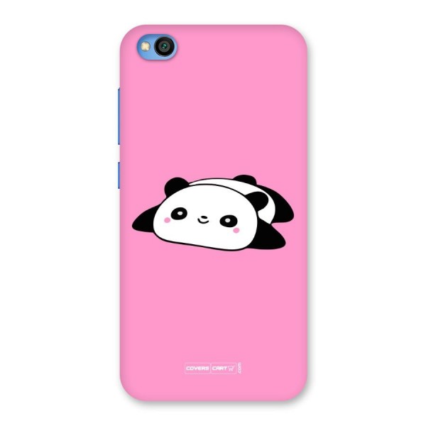 Cute Lazy Panda Back Case for Redmi Go