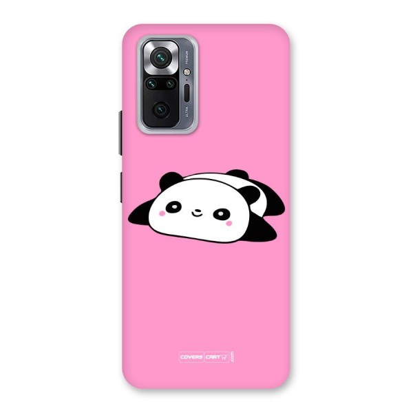 Cute Lazy Panda Back Case for Redmi Note 10 Pro