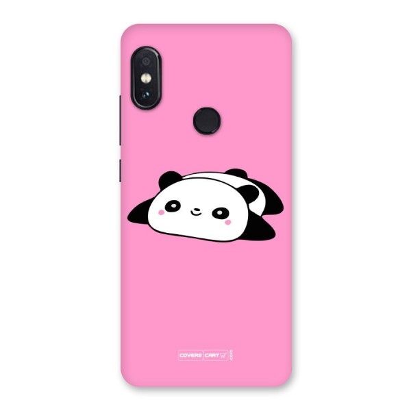 Cute Lazy Panda Back Case for Redmi Note 5 Pro