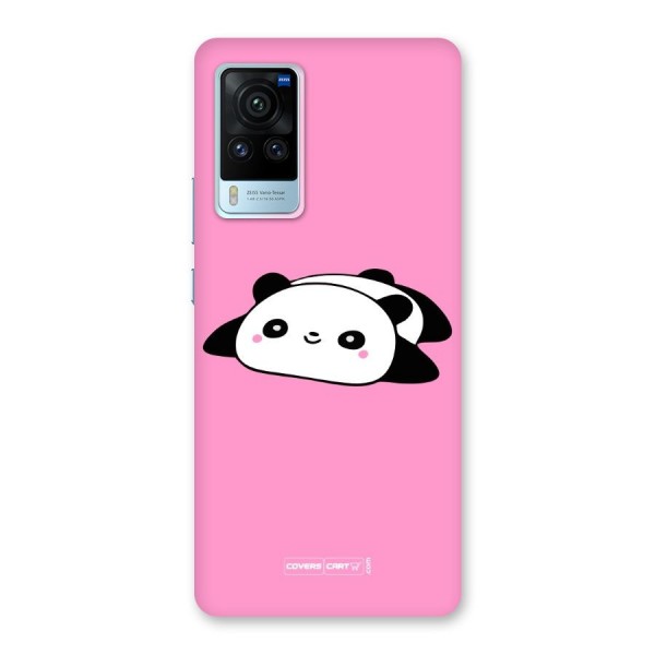 Cute Lazy Panda Back Case for Vivo X60 Pro